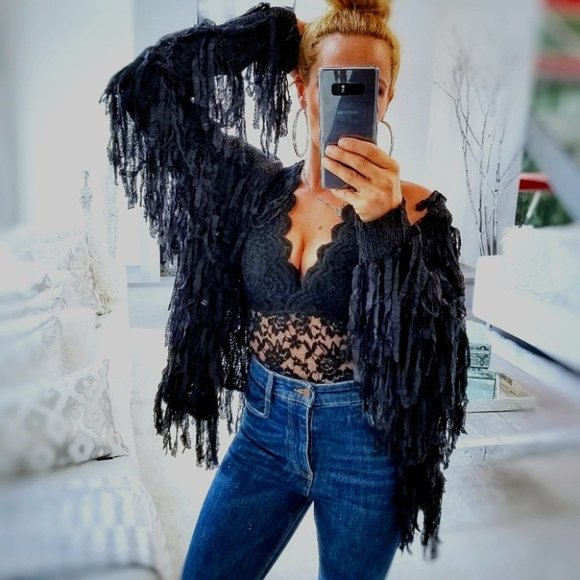 LEXI Fringe Cardigan - Picture 1 of 6